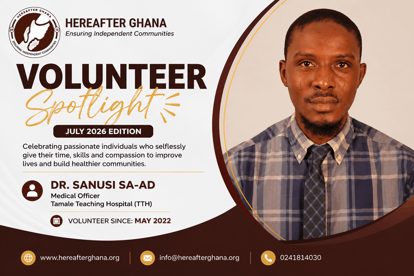 Volunteer Spotlight | July 2026 - Celebrating Dr. Sanusi Sa-ad: Advancing Community Health Through Volunteer Service